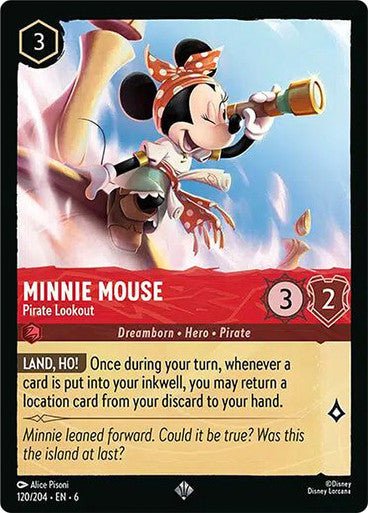 Minnie Mouse - Pirate Lookout ( Non - foil ) - Con T de Tlacuache - Ravensburger