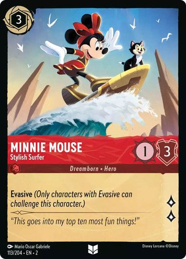 Minnie Mouse - Stylish Surfer (Non - foil) - Con T de Tlacuache - Ravensburger