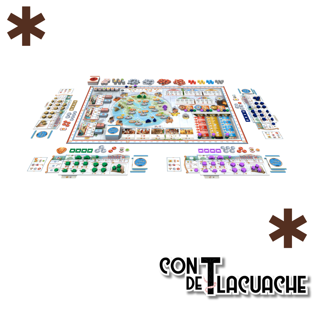 Minos: Dawn of the Bronze Age | Board & Dice - Con T de Tlacuache - Board Dice