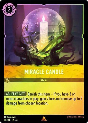 Miracle Candle ( Cold Foil ) | Ravesburger - Con T de Tlacuache - Ravensburger