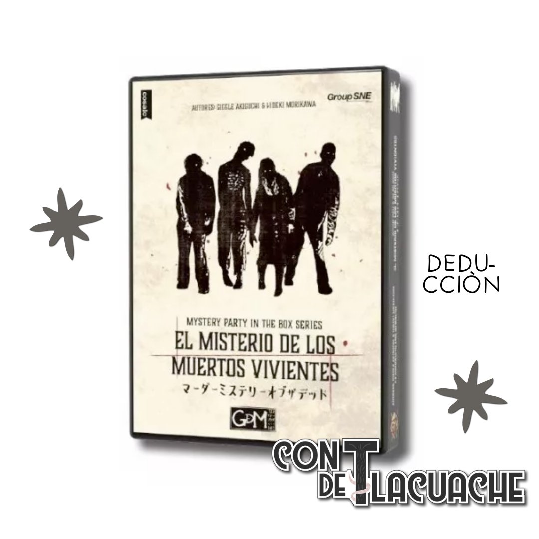 Mistery Party El Misterio de los Muertos Vivientes - Nivel Intermedio | GDM - Con T de Tlacuache - GDM