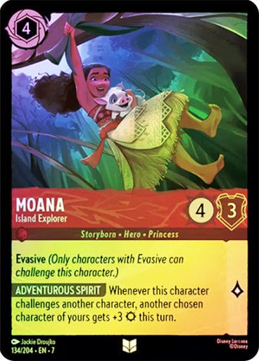 Moana - Island Explorer (Cold Foil) - Con T de Tlacuache - Ravensburger