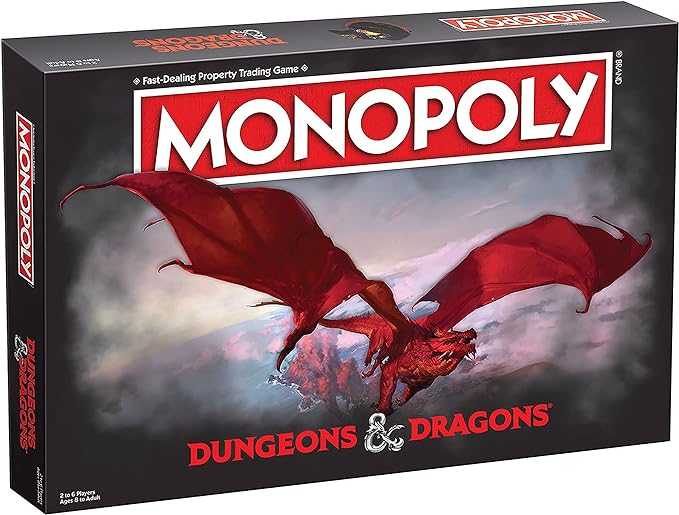 Monopoly Dungeons & Dragons | USApoly - Con T de Tlacuache - UsaPoly