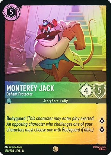 Monterey Jack - Defiant Protector (Cold Foil) - Con T de Tlacuache - Ravensburger