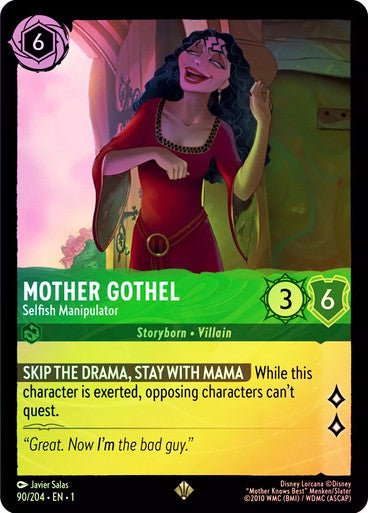 Mother Gothel - Selfish Manipulator ( Cold Foil ) - Con T de Tlacuache - Ravensburger