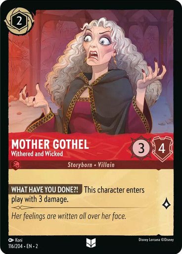 Mother Gothel - Withered and Wicked (Non - foil) - Con T de Tlacuache - Ravensburger
