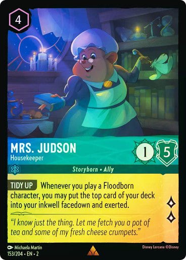 Mrs. Judson - Housekeeper (Cold Foil) - Con T de Tlacuache - Ravensburger