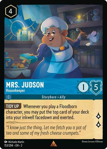 Mrs. Judson - Housekeeper (Non - foil) - Con T de Tlacuache - Ravensburger
