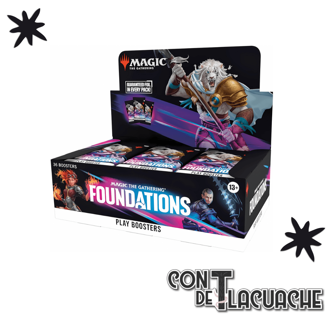 MTG Foundations Play Booster Display | MTG - Con T de Tlacuache - Con T de Tlacuache