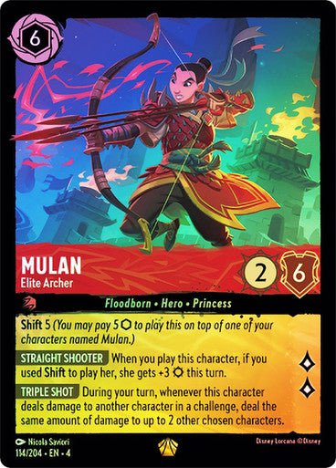 Mulan - Elite Archer ( Cold Foil ) | Ravesburger - Con T de Tlacuache - Ravensburger