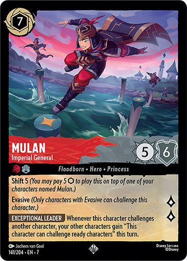 Mulan - Imperial General (Non - foil) - Con T de Tlacuache - Ravensburger
