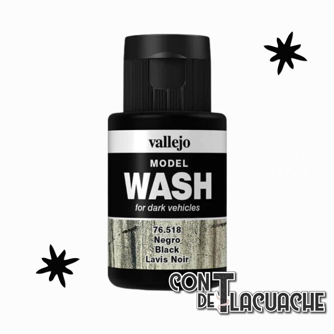 MW Wash Black (35ml) | Vallejo - Con T de Tlacuache - Vallejo