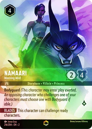 Namaari - Morning Mist (Inkwash Foil) - Con T de Tlacuache - Ravensburger