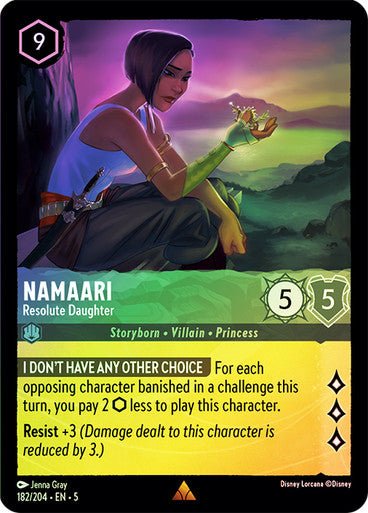 Namaari - Resolute Daughter (Cold Foil ) - Con T de Tlacuache - Ravensburger