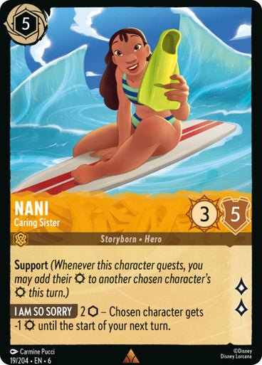 Nani - Caring Sister ( Non - foil ) - Con T de Tlacuache - Ravensburger