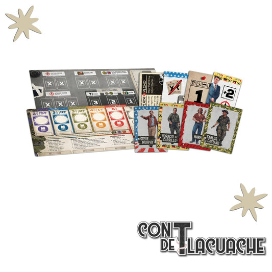 Narcos: The Board Game | CMON - Con T de Tlacuache - CMON