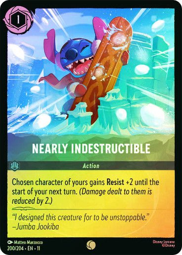 Nearly Indestructible (Cold Foil) | Ravensburger - Con T de Tlacuache - Ravensburger