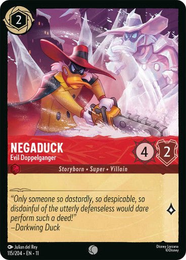 Negaduck (Non - foil) | Ravensburger - Con T de Tlacuache - Ravensburger