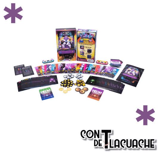 Neon Reign | Chip Theory Games - Con T de Tlacuache - Con T de Tlacuache