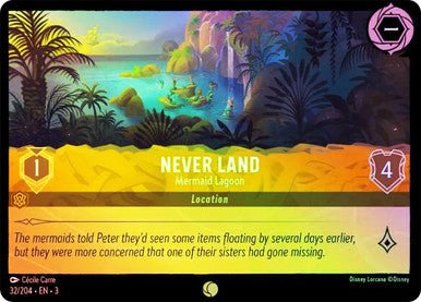 Never Land - Mermaid Lagoon (Cold Foil) - Con T de Tlacuache - Ravensburger