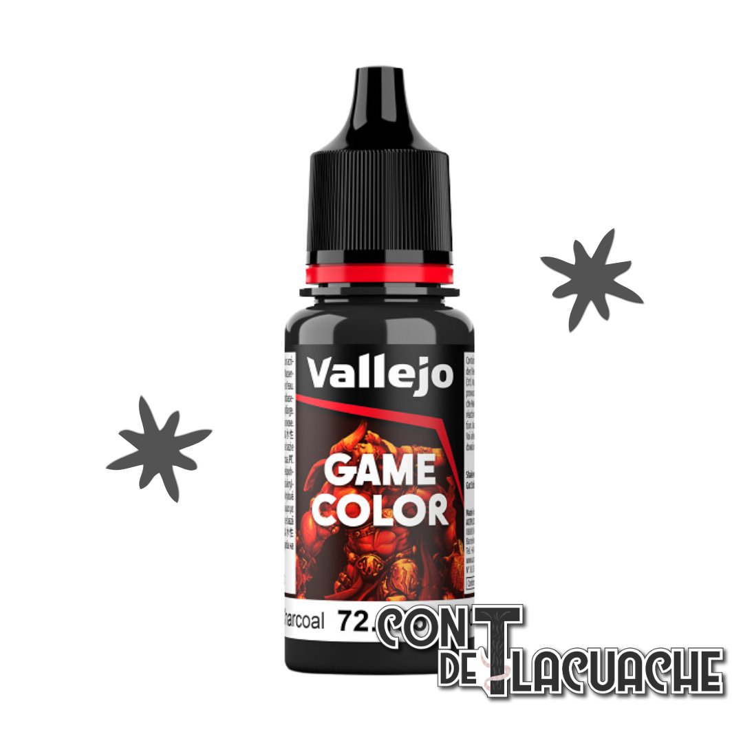 NEW Game Color Charcoal 18ml (72155) | Vallejo - Con T de Tlacuache - Vallejo