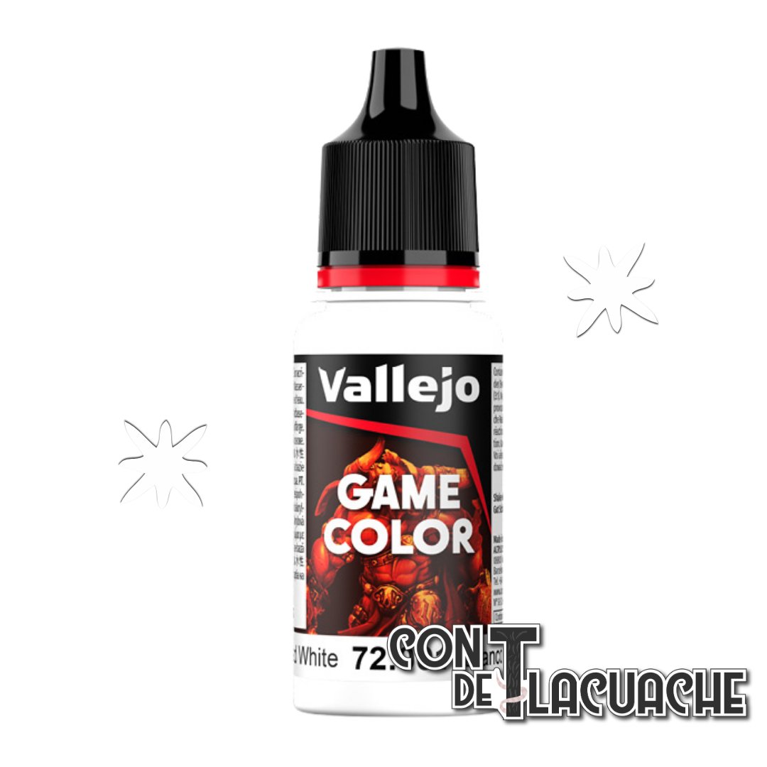 NEW Game Color Dead White 18ml (72001) | Vallejo - Con T de Tlacuache - Vallejo