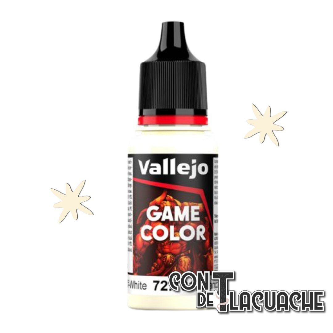 NEW Game Color Off - White 18ml (72101) | Vallejo - Con T de Tlacuache - Vallejo