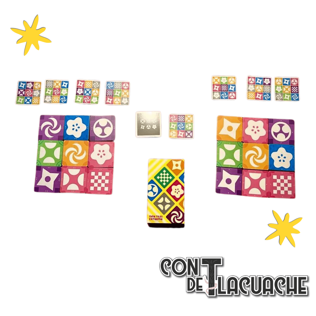 Nine Tiles Extreme | Oink Games - Con T de Tlacuache - Oink Games