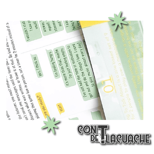 Nothing To Talk About | Jordan Draper Games - Con T de Tlacuache - Jordan Draper Games