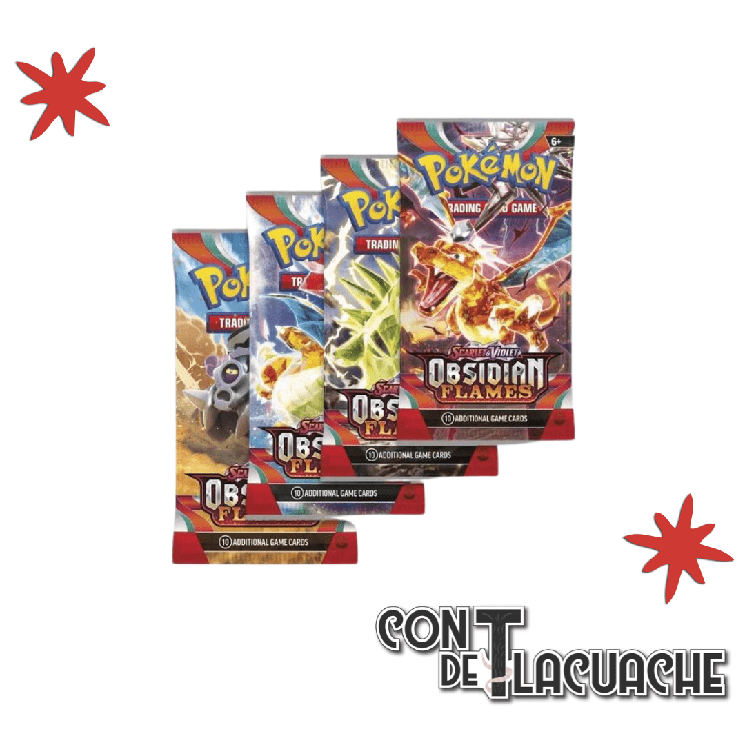 Obsidian Flames Booster Bundle | Pokemon - Con T de Tlacuache - Con T de Tlacuache