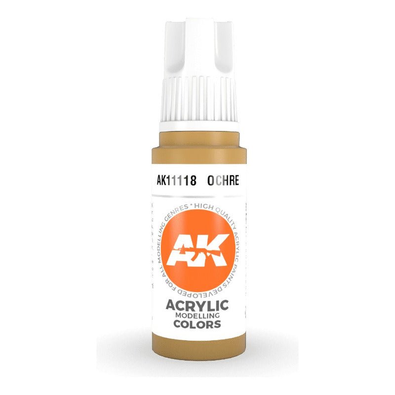 Ocher 17Ml | Ak Interactive - Con T de Tlacuache - AK Interactive