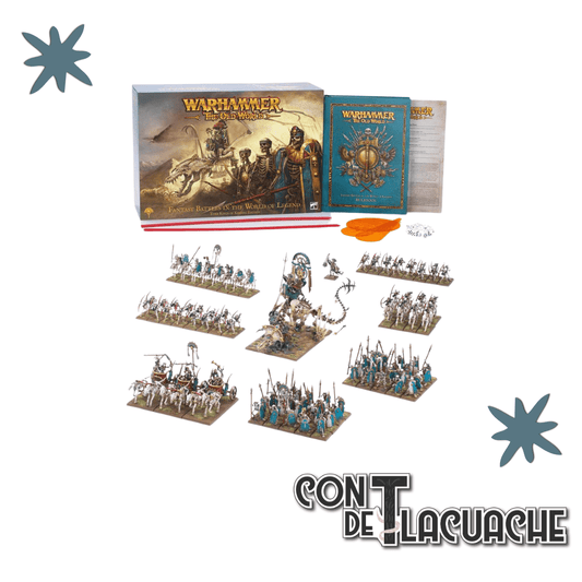 Old World: Tomb Kings Of Khemri (Eng) | Games Workshop - Con T de Tlacuache - Games Workshop