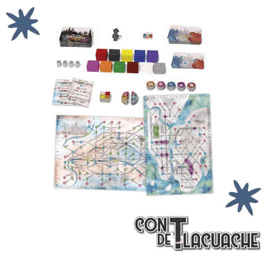 On the Underground: Paris/New York | LudiCreations - Con T de Tlacuache - Con T de Tlacuache