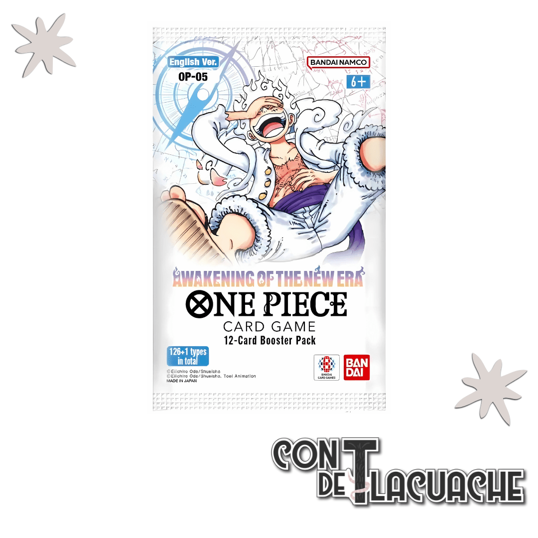 One Piece Awaking of the New Era Booster Pack (1 pza) | Bandai - Con T de Tlacuache - Bandai