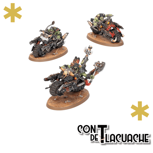 Orks: Warbikers (2026) | Games Workshop - Con T de Tlacuache - Games Workshop