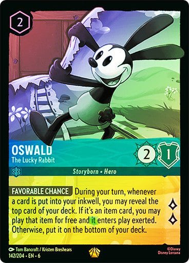 Oswald - The Lucky Rabbit ( Cold Foil ) - Con T de Tlacuache - Ravensburger