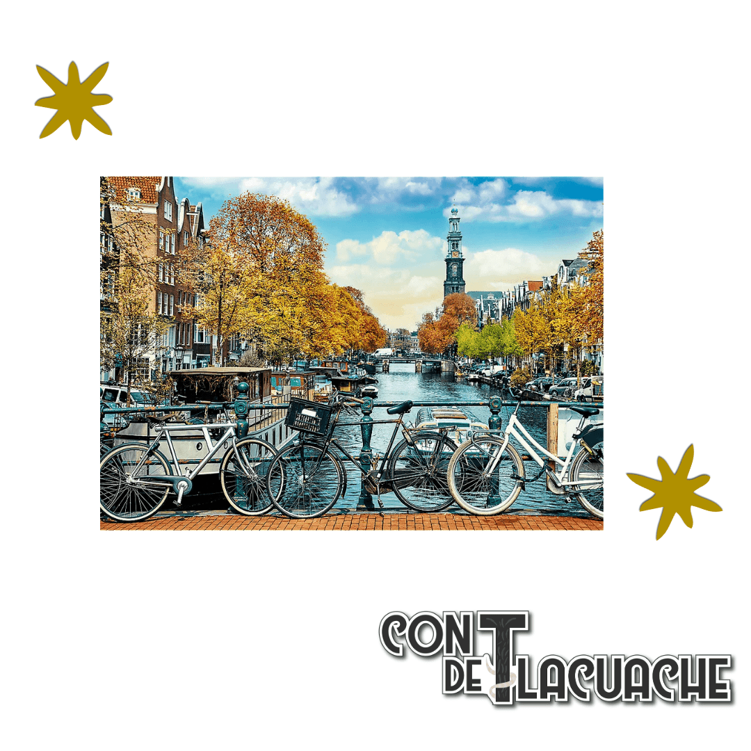 Otoño en Ansterdam (1000 pzas) | Trefl - Con T de Tlacuache - Trefl