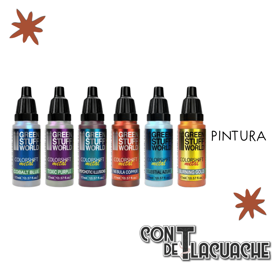 Paint Set - Colorshift Chamaleon 1 (Box X6) | Green Stuff World - Con T de Tlacuache - Green Stuff World
