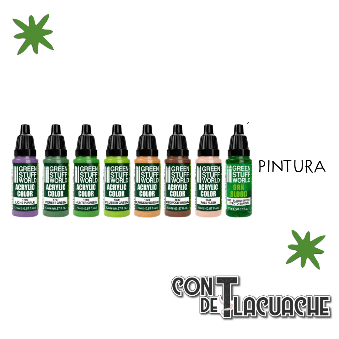 Paint Set - Orcs and Goblins Paint Set (Box X8) | Green Stuff World - Con T de Tlacuache - Green Stuff World