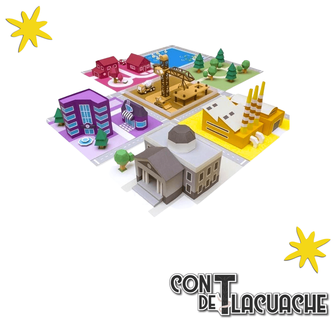 Papertown | Buro - Con T de Tlacuache - Buro Games