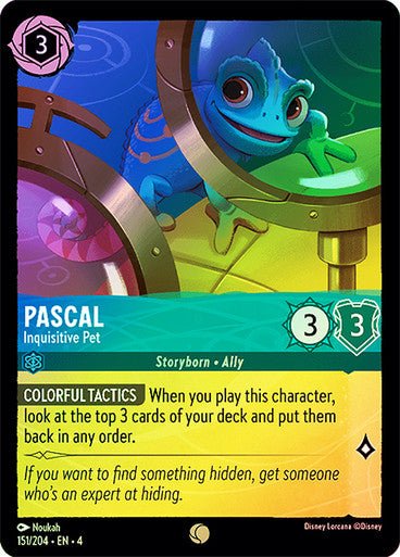 Pascal - Inquisitive Pet ( Cold Foil ) | Ravesburger - Con T de Tlacuache - Ravensburger