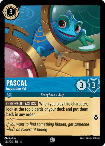 Pascal - Inquisitive Pet ( Non - foil ) | Ravesburger - Con T de Tlacuache - Ravensburger
