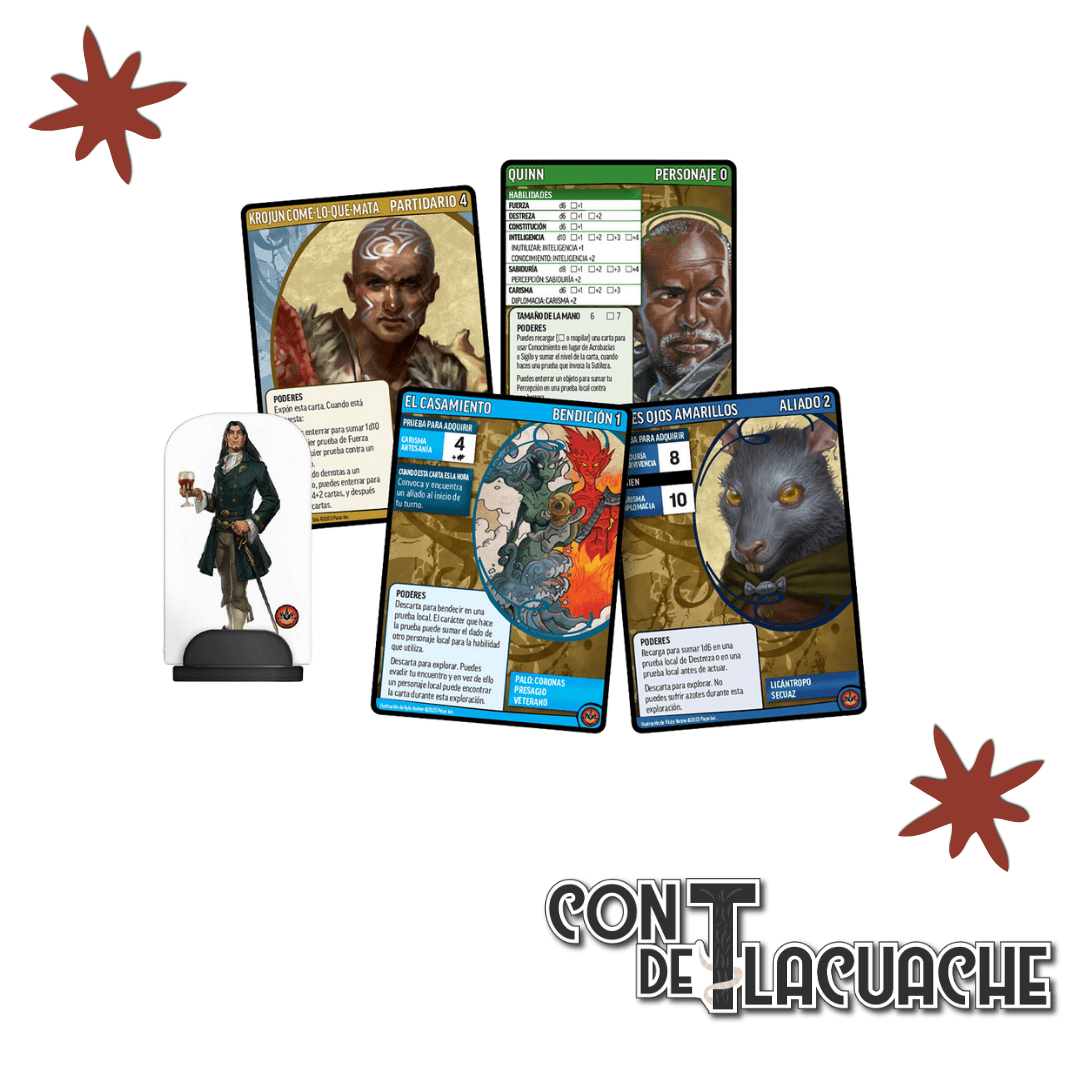 Pathfinder: El juego de Cartas de Aventuras "Maldición del trono carmesí" | Devir - Con T de Tlacuache - Devir