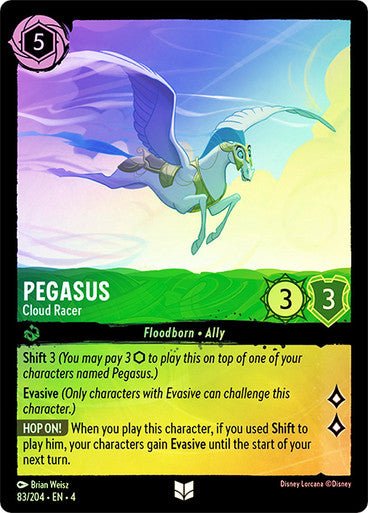 Pegasus - Cloud Racer ( Cold Foil ) | Ravesburger - Con T de Tlacuache - Ravensburger