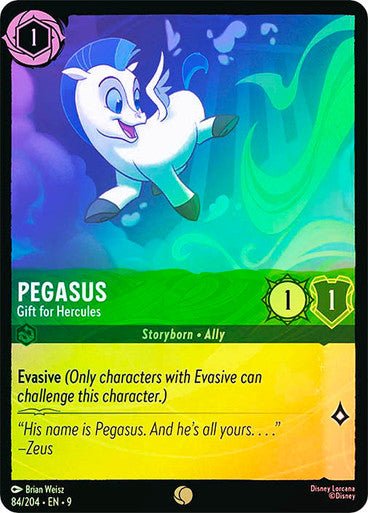 Pegasus - Gift for Hercules (Cold Foil) - Con T de Tlacuache - Ravensburger