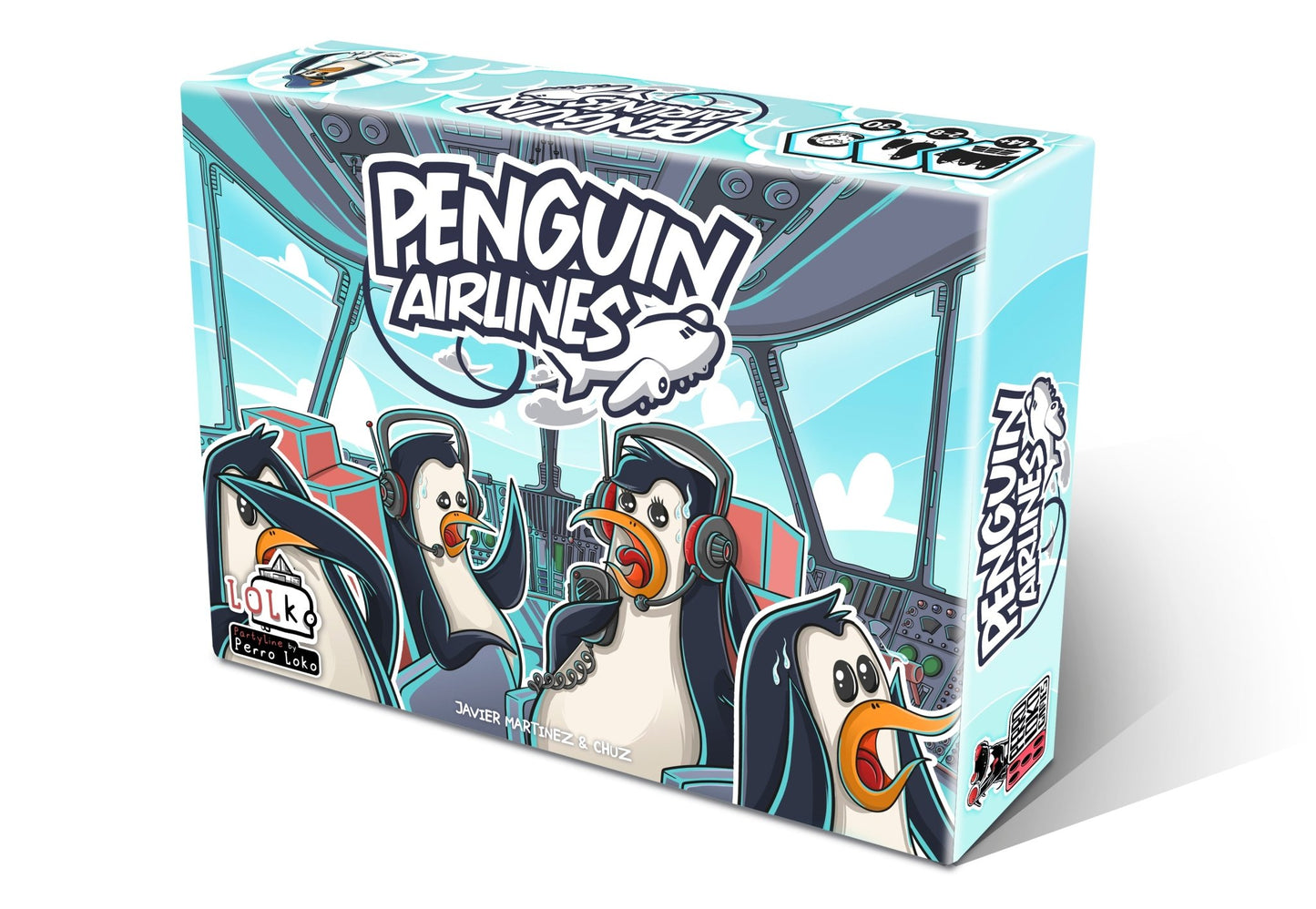 Penguin airlines | Perro Loco - Con T de Tlacuache - Maldito Games