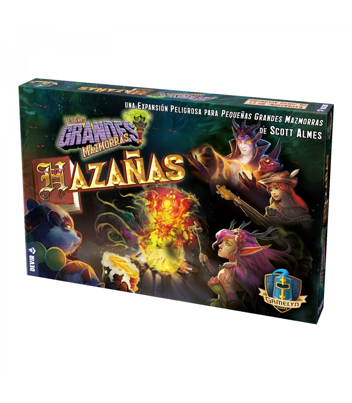 Pequeñas Grandes Mazmorras Hazañas (Exp) | Devir - Con T de Tlacuache - Devir