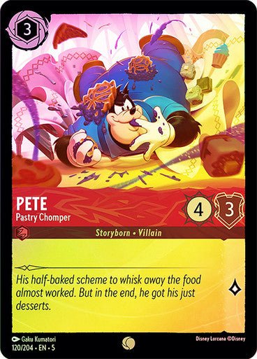 Pete - Pastry Chomper (Cold Foil ) - Con T de Tlacuache - Ravensburger