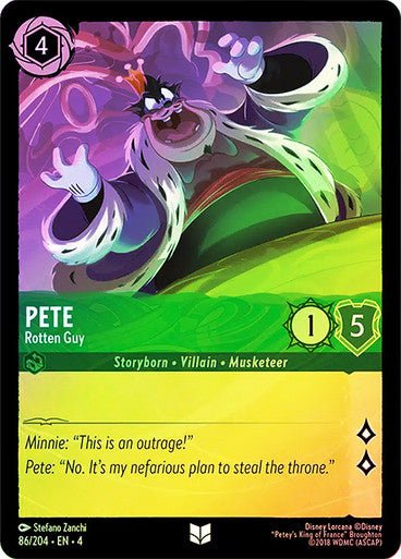 Pete - Rotten Guy ( Cold Foil ) | Ravesburger - Con T de Tlacuache - Ravensburger