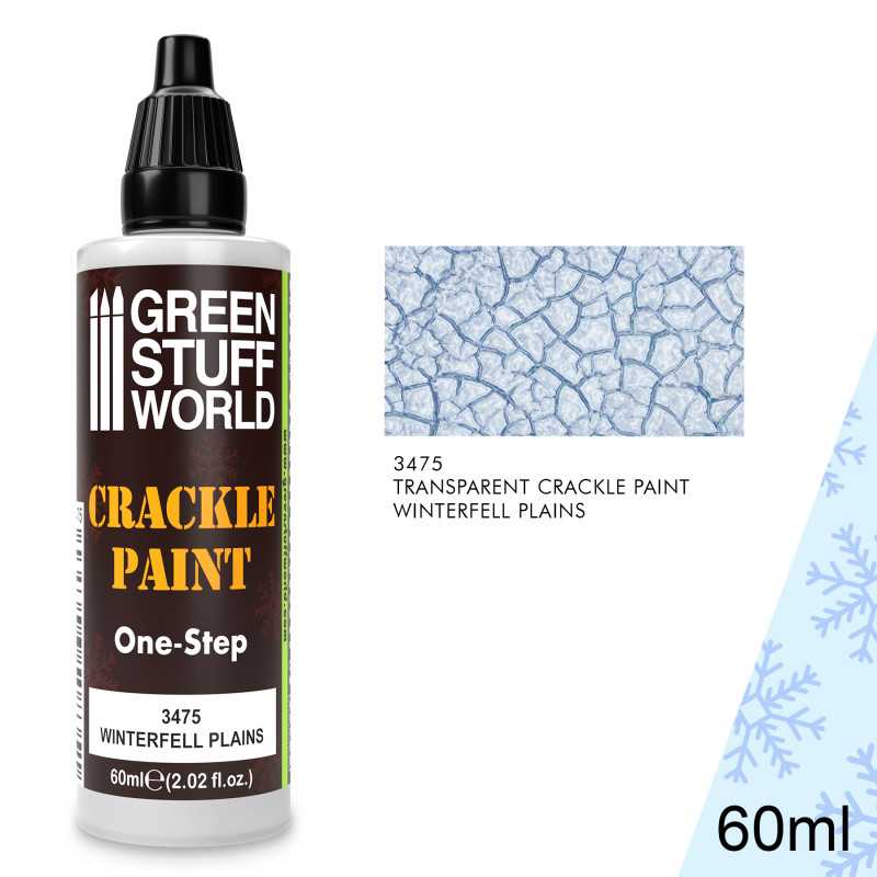 Pintura Craquelante Acrylic Crackle Paint - Winterfell Plains 60Ml | Green Stuff World - Con T de Tlacuache - Green Stuff World